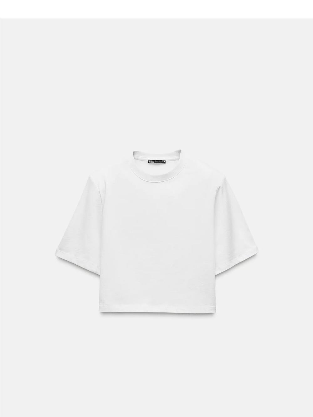 Crop Shoulder Pad Top